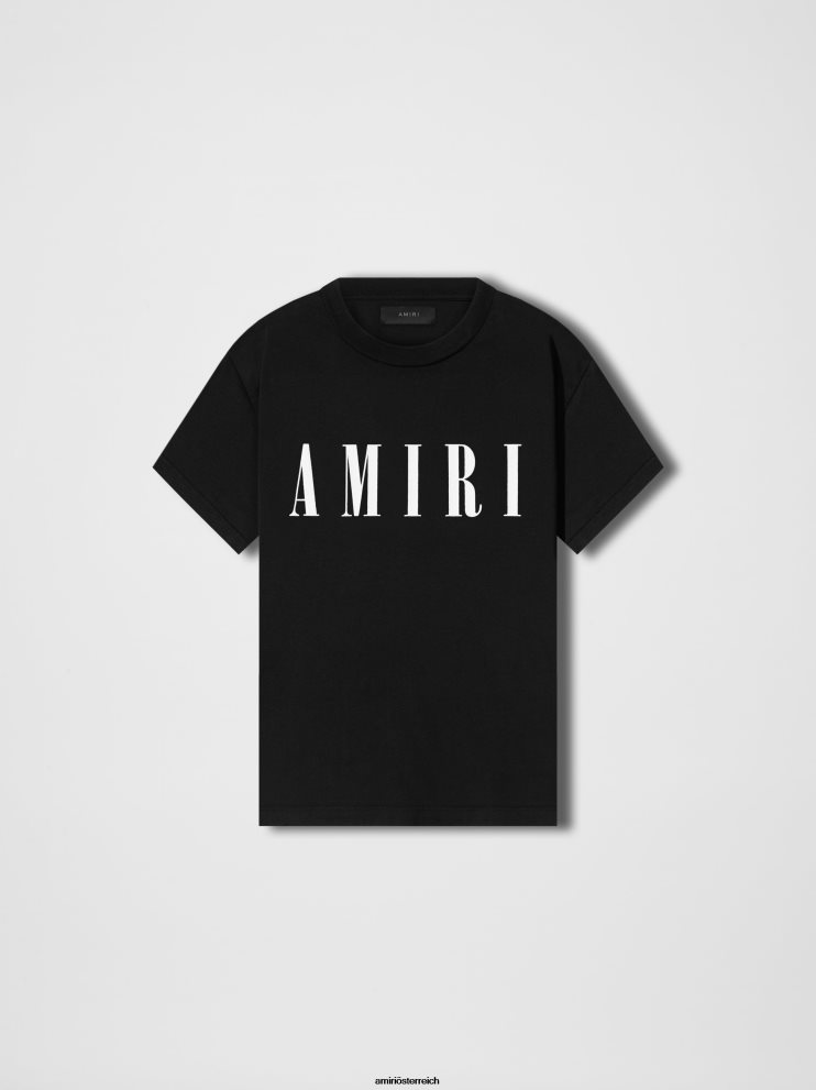AMIRI Kleidung Schwarz 2RVT2T254 Frauen schmales T-Shirt
