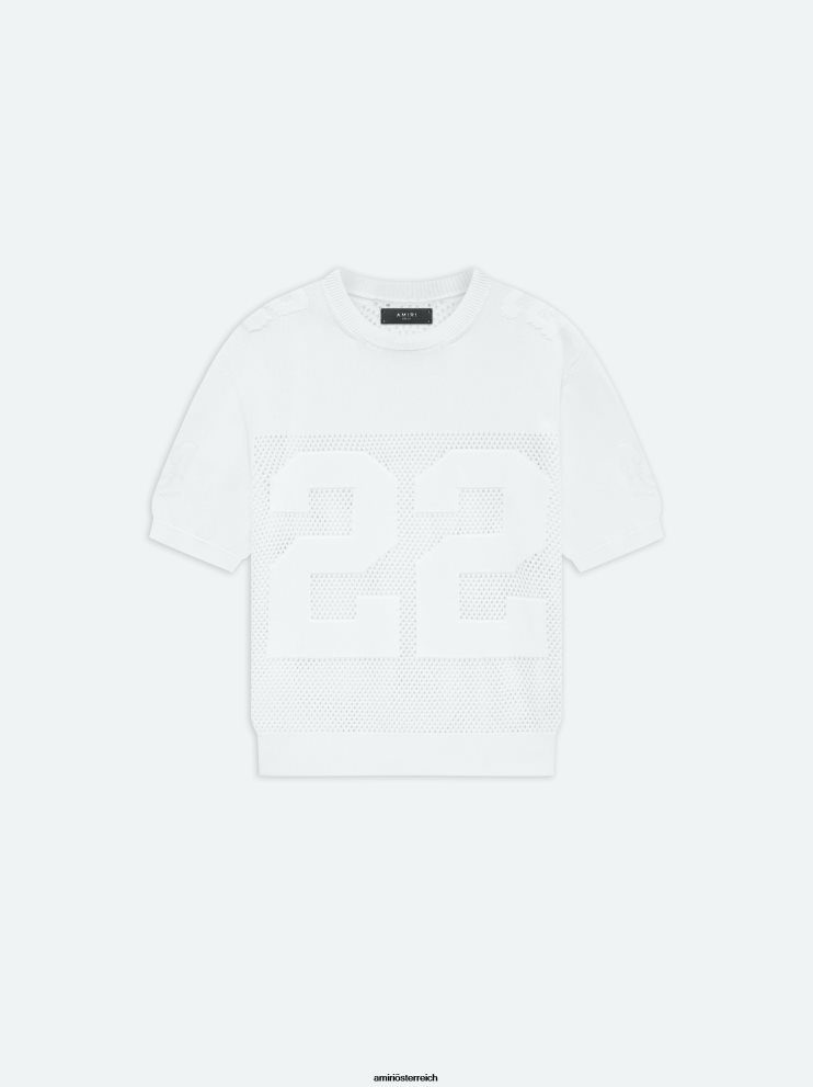 AMIRI Kleidung Weiß 2RVT2T112 Männer T-Shirt der Marke 22